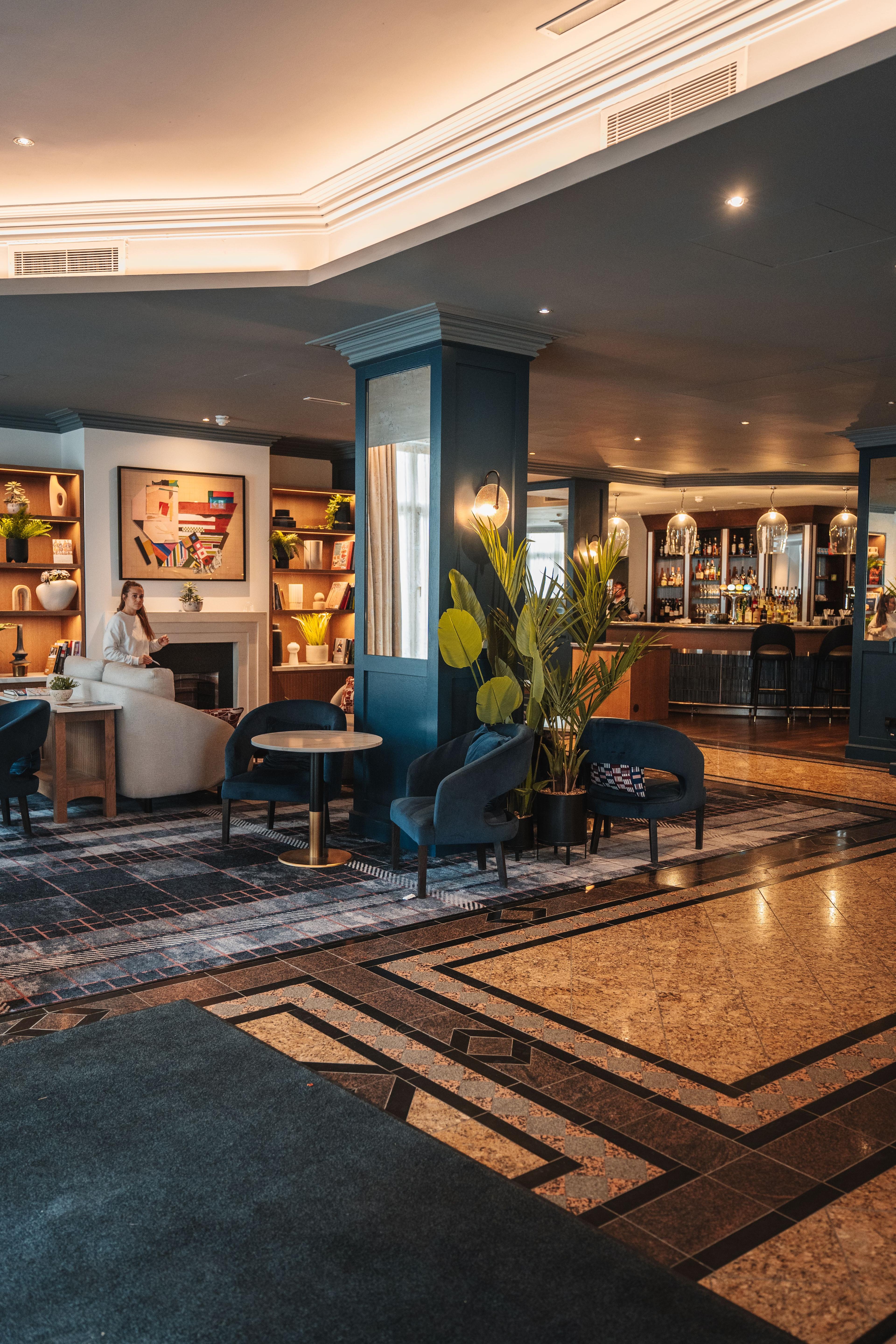 Hotel lobby and event space